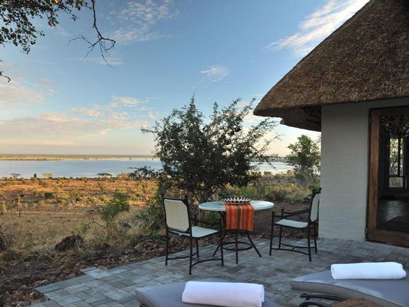 Ngoma Safari Lodge - Patio