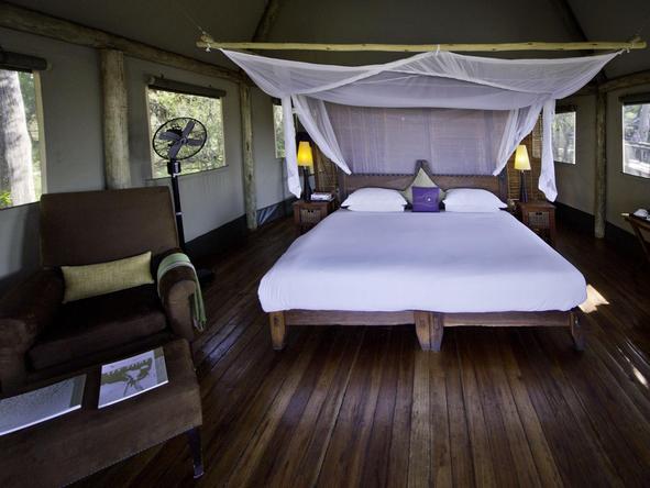 Xigera Camp - tent interior