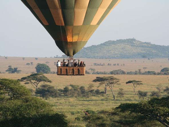 Serengeti Tented Camp - hot air balloon ride