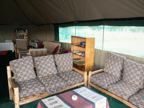 Serengeti Tented Camp - mess lounge