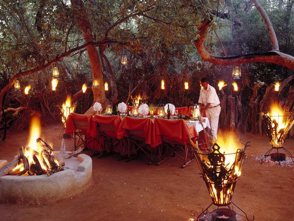 Makanyane Safari Lodge - boma