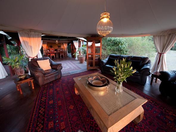 Mara Plains - sitting area