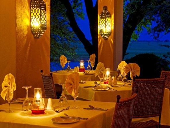 Chobe Game Lodge - luxury lodge dining
