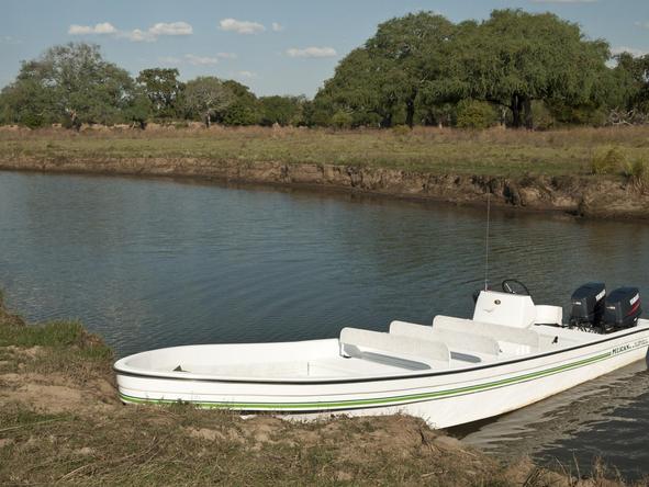 Ruckomechi Camp - River cruise
