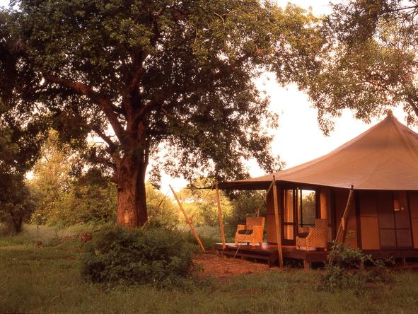 Ngala Tented Safari Camp - outside view 