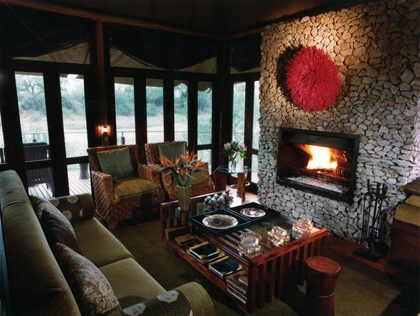 Ngala Tented Safari Camp - Lounge