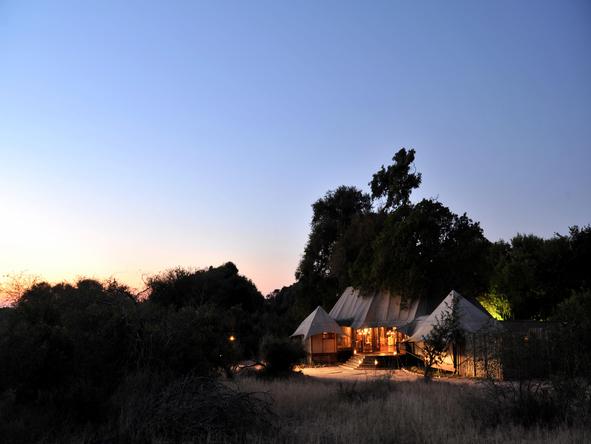 Hamiltons Tented Camp - View