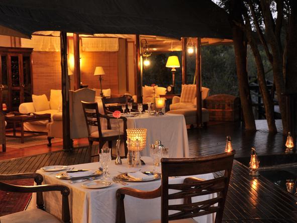 Hamiltons Tented Camp - Dining 