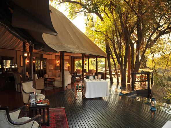 Hamiltons Tented Camp - Deck