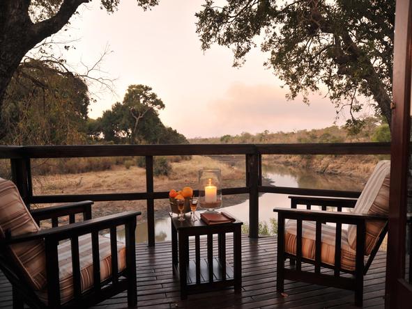 Hamiltons Tented Camp - Private Deck