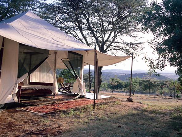 Cottars 1920's Safari Camp - Outside View