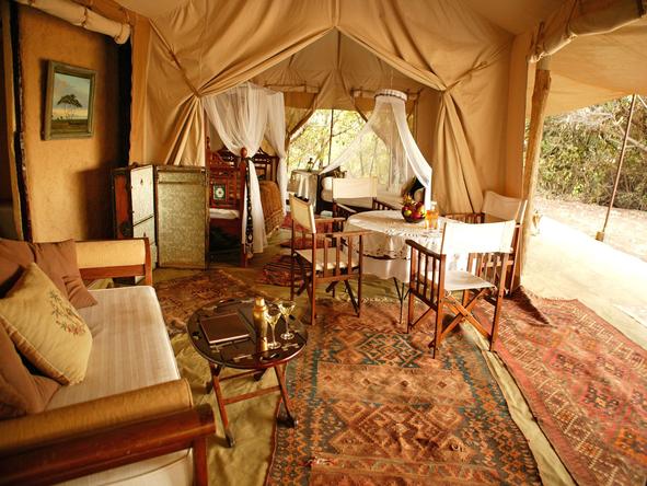 Cottars 1920's Safari Camp - Tents