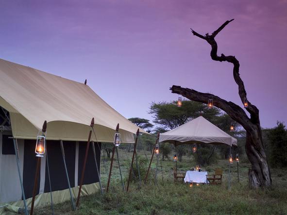 Serengeti Under Canvas -Dining  
