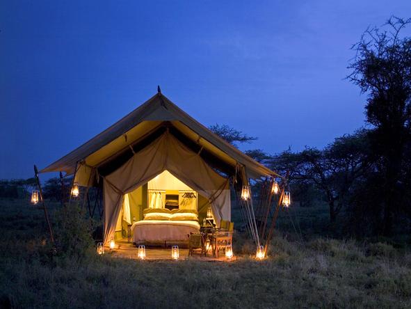 Serengeti Under Canvas - Bedroom 