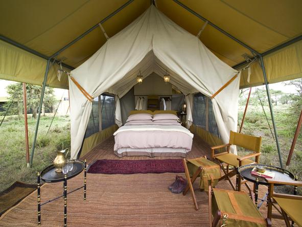 Serengeti Under Canvas - Bedroom 
