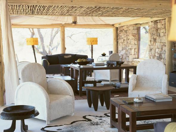 Onguma Luxury Tented Camp - Lounge 