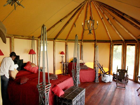 Kilima Camp -Bedroom 