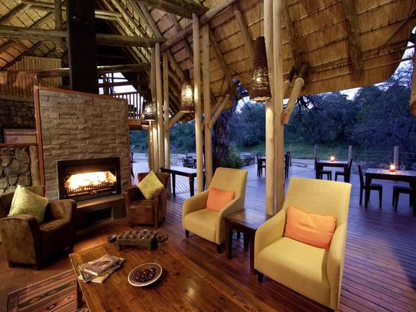 Rhino Post Safari Lodge -Lounge  