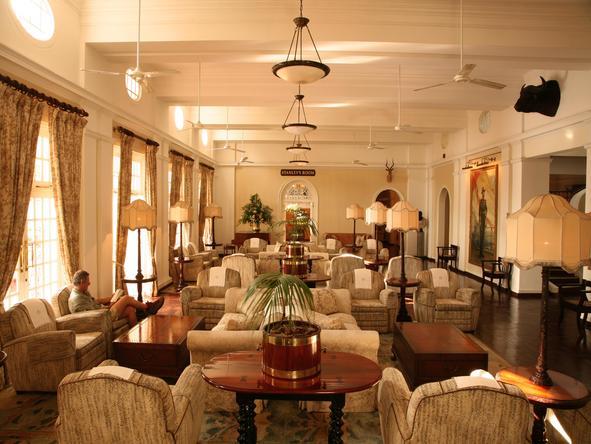 Victoria Falls Hotel - Lounge Area 
