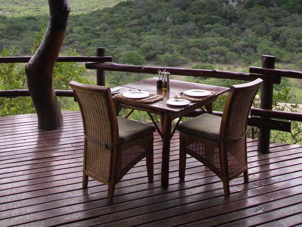 Phinda Rock Lodge - Deck 