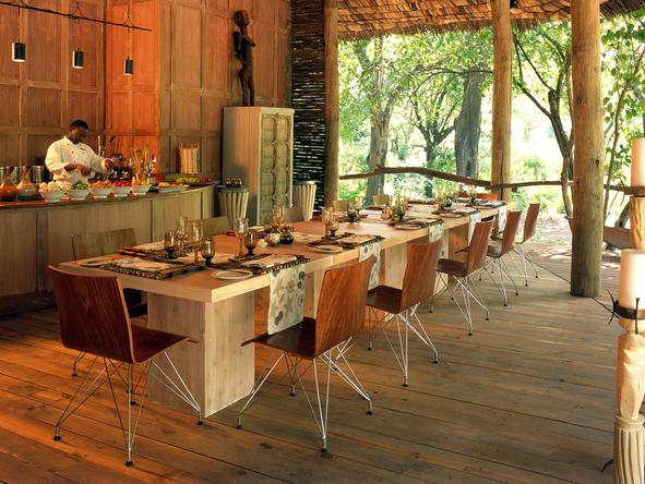 Lake Manyara Tree Lodge - Dining 