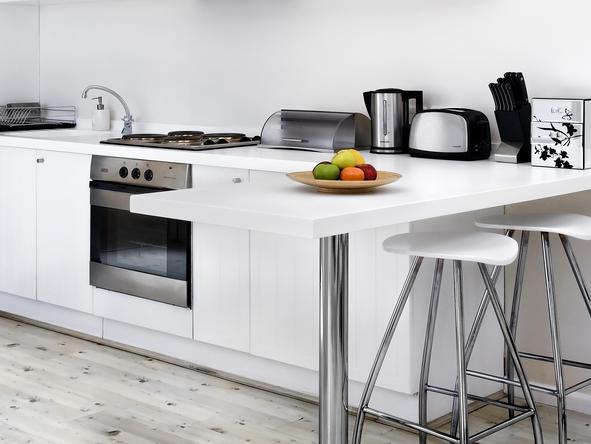 More Quarters Apartment Hotel - Private Kitchen 