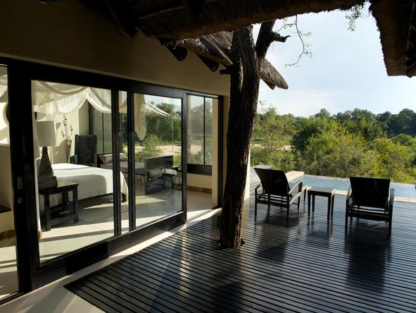 Lion Sands Ivory Lodge - Deck 