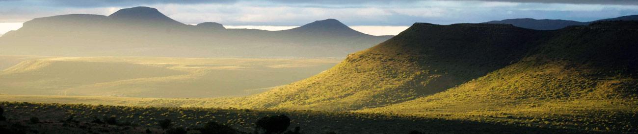 Eastern Cape - a landscape of wide open spaces, malaria-free game-reserves and attractive coastal towns: perfect for a family holiday.