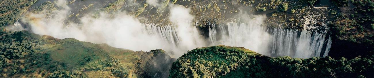 Victoria Falls - the mighty 'Smoke that Thunders' is an iconic African destination offering a multitude of adventure and safari experiences.
