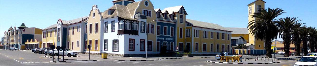 Swakopmund - famous for its German architecture and inspired cuisine, this coastal holiday town also offers desert and ocean adventure activities.