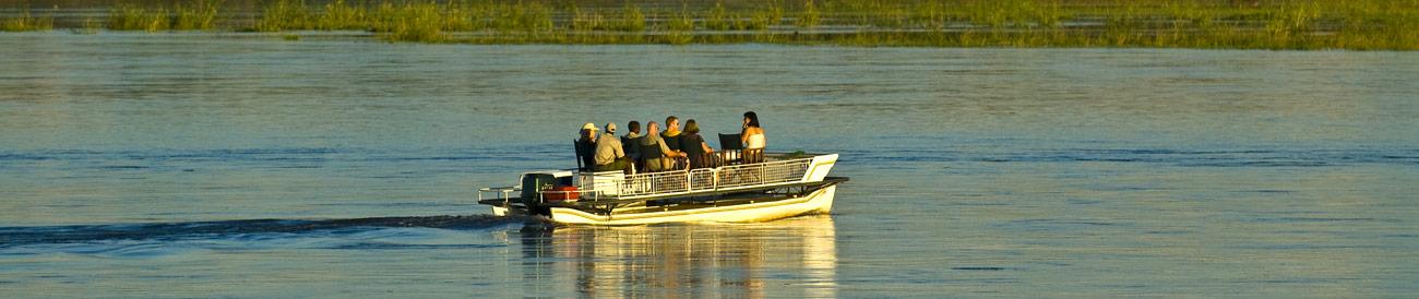 Lower Zambezi National Park - ideally combined with a Victoria Falls and Chobe safari, the Lower Zambezi offers some of the best game viewing in Southern Africa.