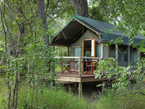 Camp Moremi - bedroom