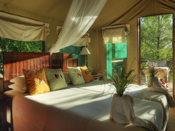 Camp Moremi - bedroom