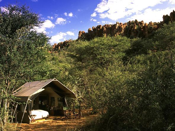 Chobe Under Canvas - tent exterior