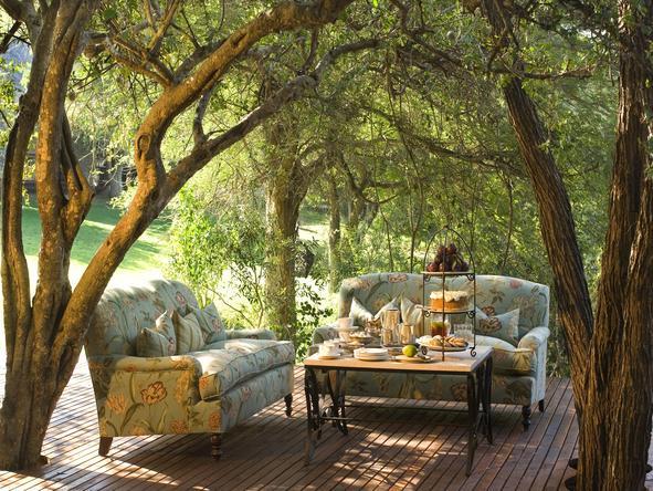 Ngala Safari Lodge - high tea