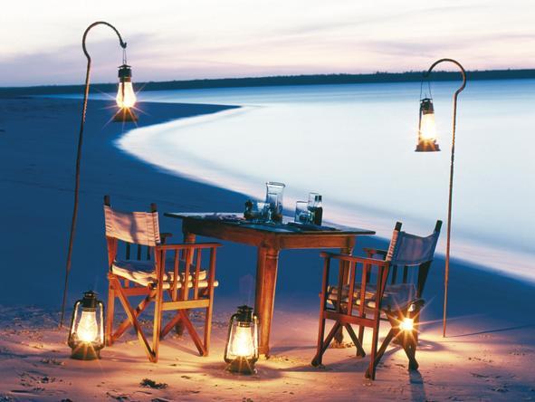 Mnemba Island Lodge - private dining