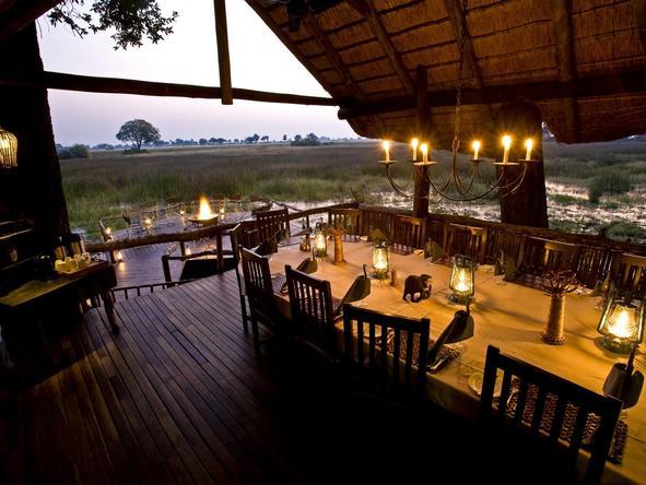 Duba Plains Camp - dining