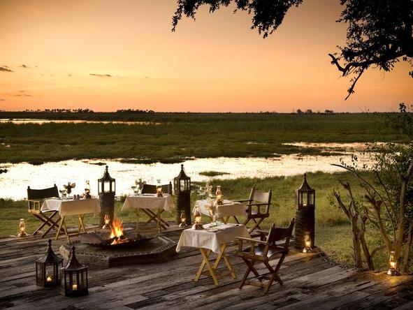 Zarafa Camp - dinner