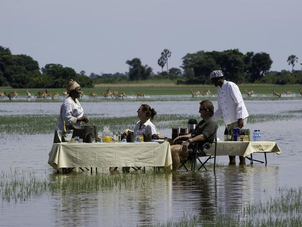 Jao Camp - bush dining