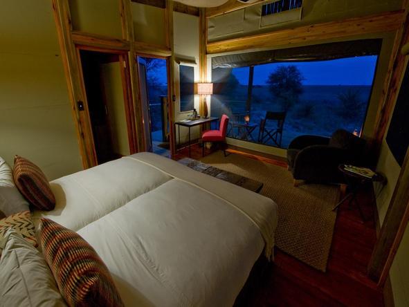 Kalahari Plains Camp - bedroom
