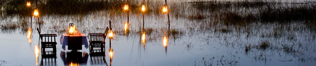 Botswana Honeymoon - listen to the sounds of the wild under starry Botswana skies