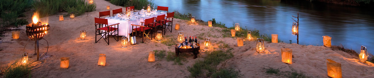Kruger Park Luxury Safari - enjoy fine dining in the most gorgeous bush locations, exceptional guiding and incredible wildlife experience
