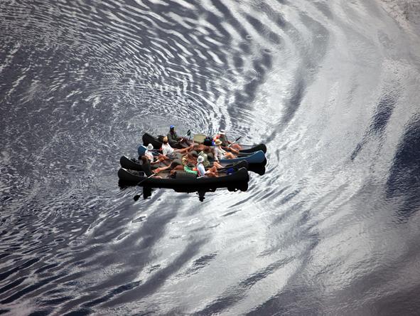 Selinda Canoe Trail Exploration