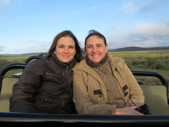Anza Snyman - on safari in the Eastern Cape
