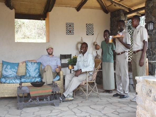 Volcanoes Virungas Lodge - Lounge