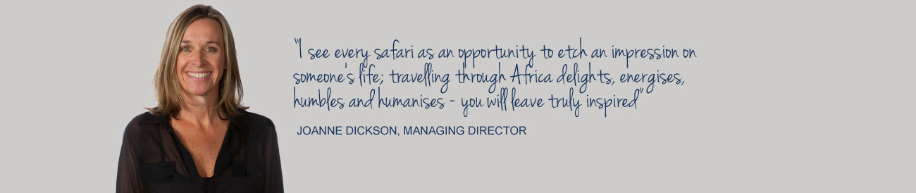About Us - Joanne Dickson, Managing Director