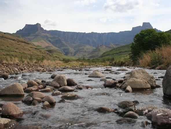 The mighty Drakensberg mountain range is the highest in South Africa and home to some rather spectacular hiking trails.