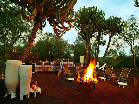 Singita Lebombo Lodge - Boma 