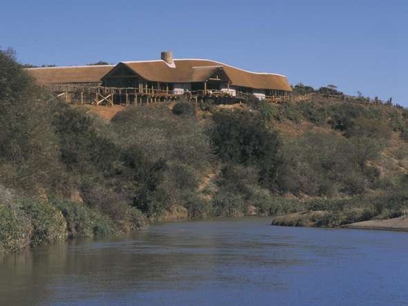 Kwandwe Great Fish River Lodge - exterior river view