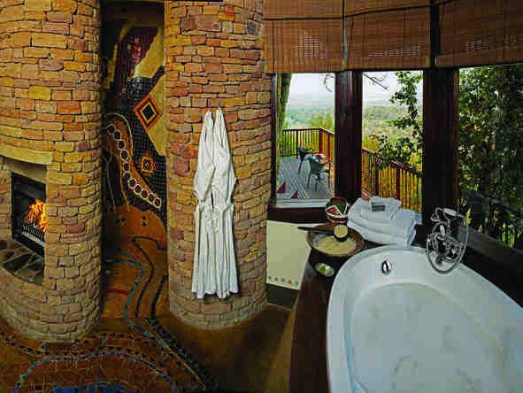 Singita Pamushana Lodge - bathroom